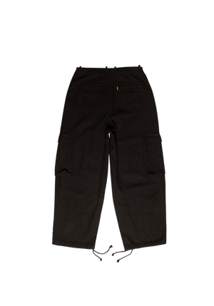 Balloon Cargo Pants Black | CHECKS DOWNTOWN