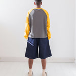 Hakama Shorts Indigo | CHECKS DOWNTOWN