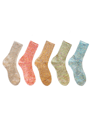 Mauna Kea Six Colour Twister Socks | CHECKS DOWNTOWN