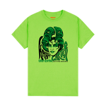 Checks x Kahu Carter Campaign Tee Lime