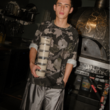 Kawakawa LS Tee Charcoal | CHECKS DOWNTOWN