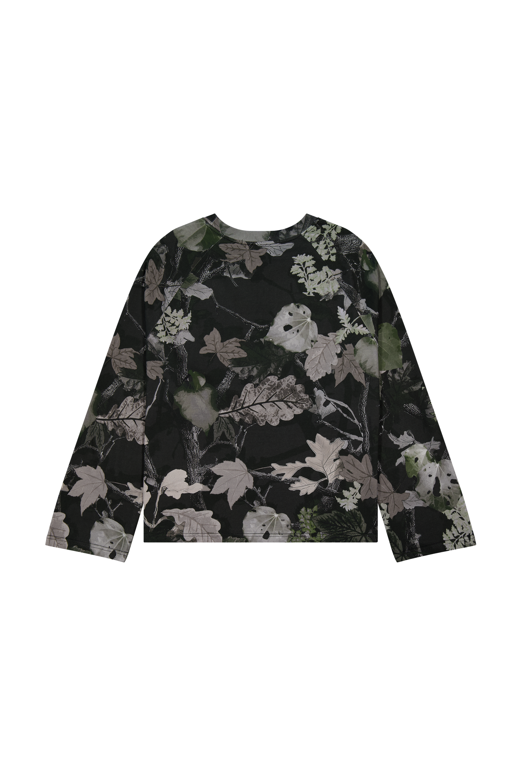Kawakawa LS Tee Charcoal | CHECKS DOWNTOWN