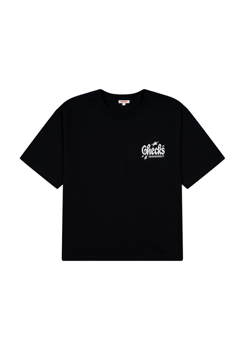 Shop Rock T-shirt Black | CHECKS DOWNTOWN