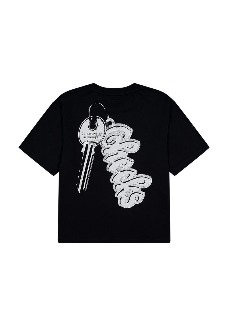 Shop Key T-shirt Black | CHECKS DOWNTOWN