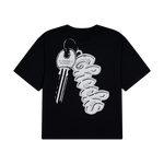 Shop Key T-shirt Black | CHECKS DOWNTOWN