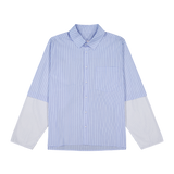 Layered Shirt Mixed Stripe | CHECKS DOWNTOWN