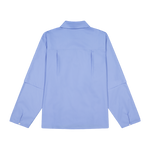 Layered Shirt Solid Blue | CHECKS DOWNTOWN