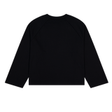 Crew Raglan Black/Black | CHECKS DOWNTOWN