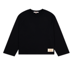 Crew Raglan Black/Black | CHECKS DOWNTOWN