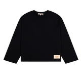 Crew Raglan Black/Black | CHECKS DOWNTOWN