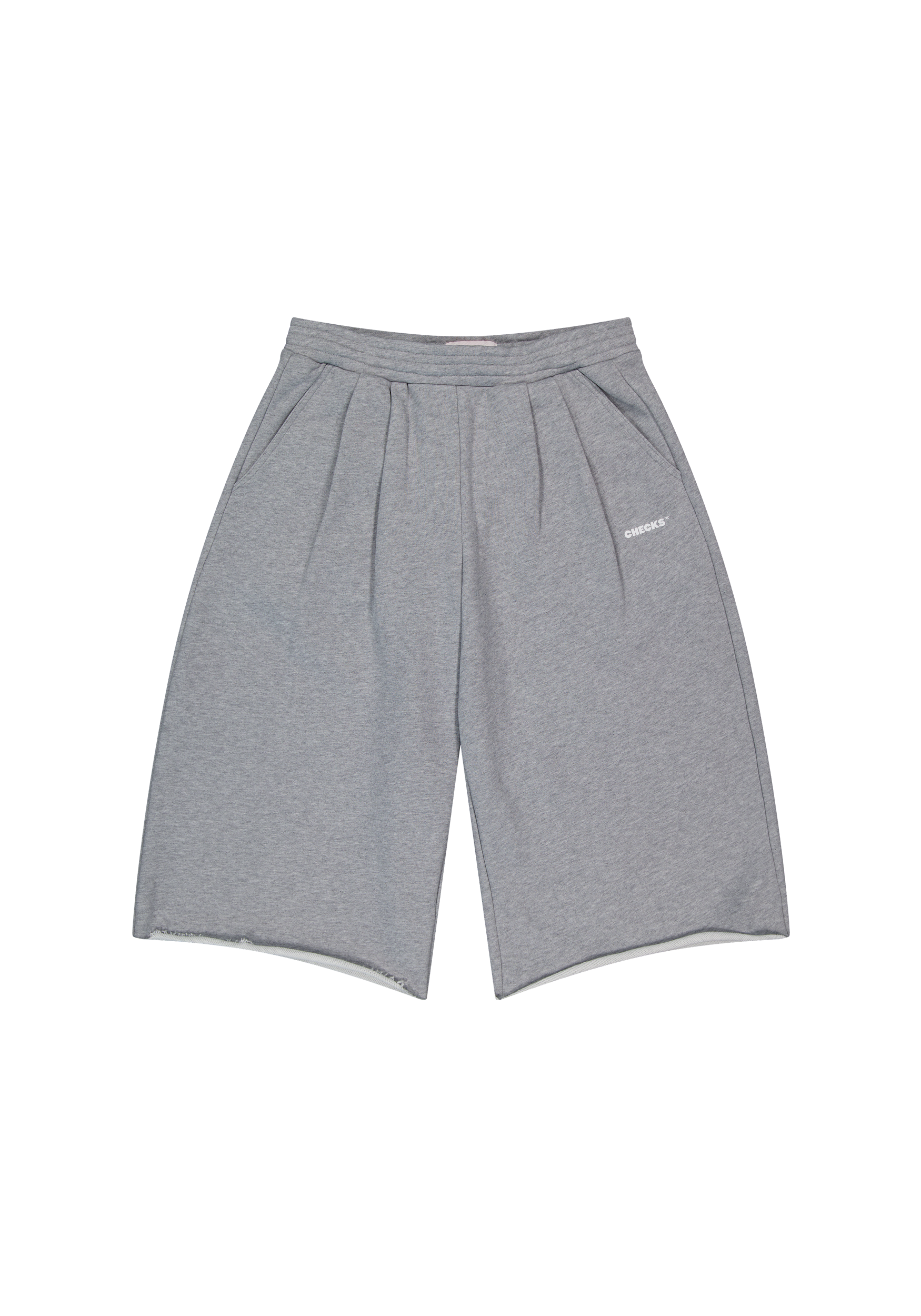 Lark Sweatshorts Athletic Grey | CHECKS DOWNTOWN