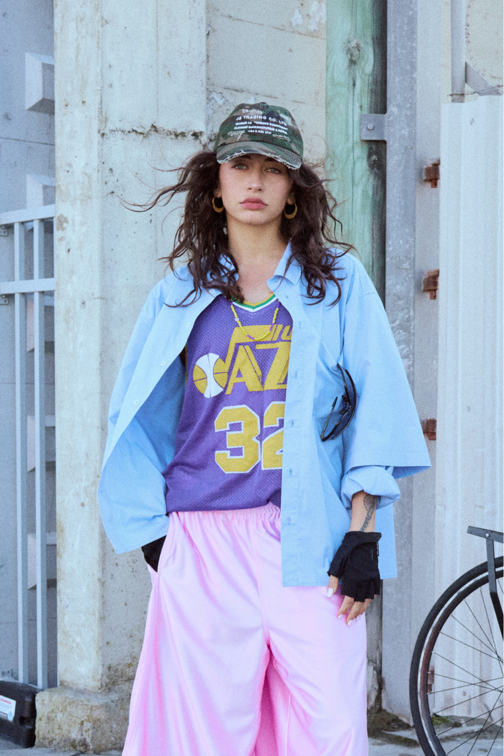 Layered Shirt Solid Blue | CHECKS DOWNTOWN