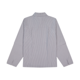 Layered Shirt Grey Stripe | CHECKS DOWNTOWN