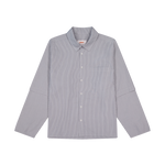 Layered Shirt Grey Stripe | CHECKS DOWNTOWN