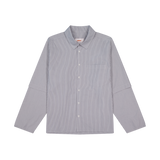 Layered Shirt Grey Stripe | CHECKS DOWNTOWN