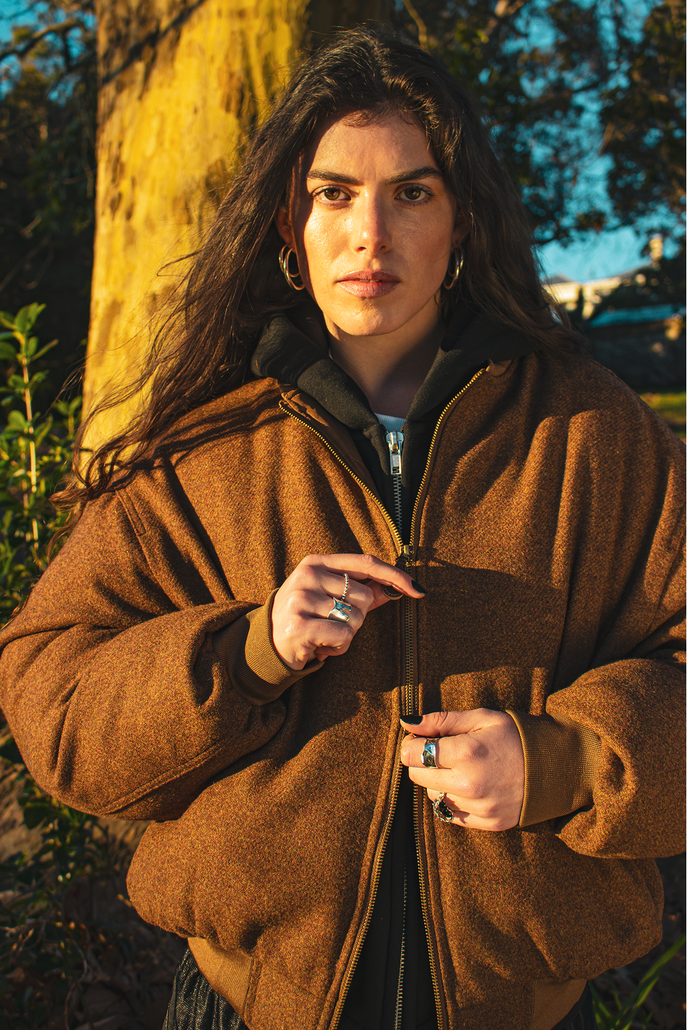 MA-1 Bomber Rust | CHECKS DOWNTOWN