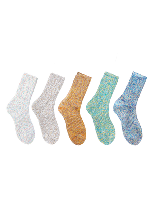 Mauna Kea Six Colour Twister Socks | CHECKS DOWNTOWN