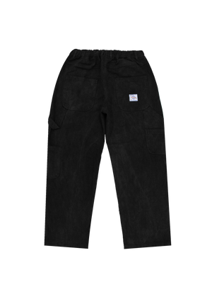 Overdyed Carpenter Pants Black | CHECKS DOWNTOWN