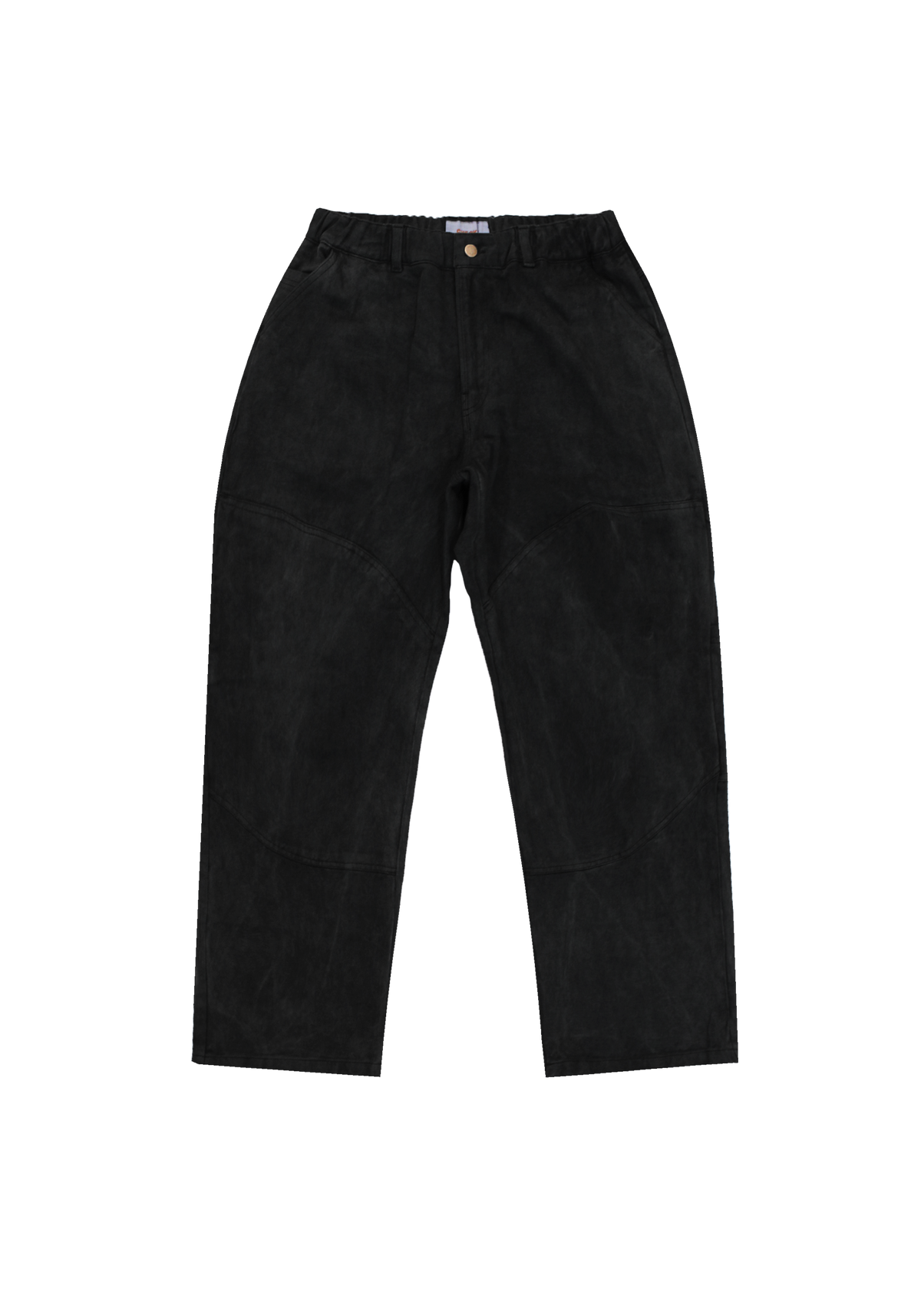 Overdyed Carpenter Pants Black | CHECKS DOWNTOWN