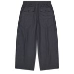 Hakama Pants Charcoal Pinstripe | CHECKS DOWNTOWN
