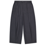 Hakama Pants Charcoal Pinstripe | CHECKS DOWNTOWN