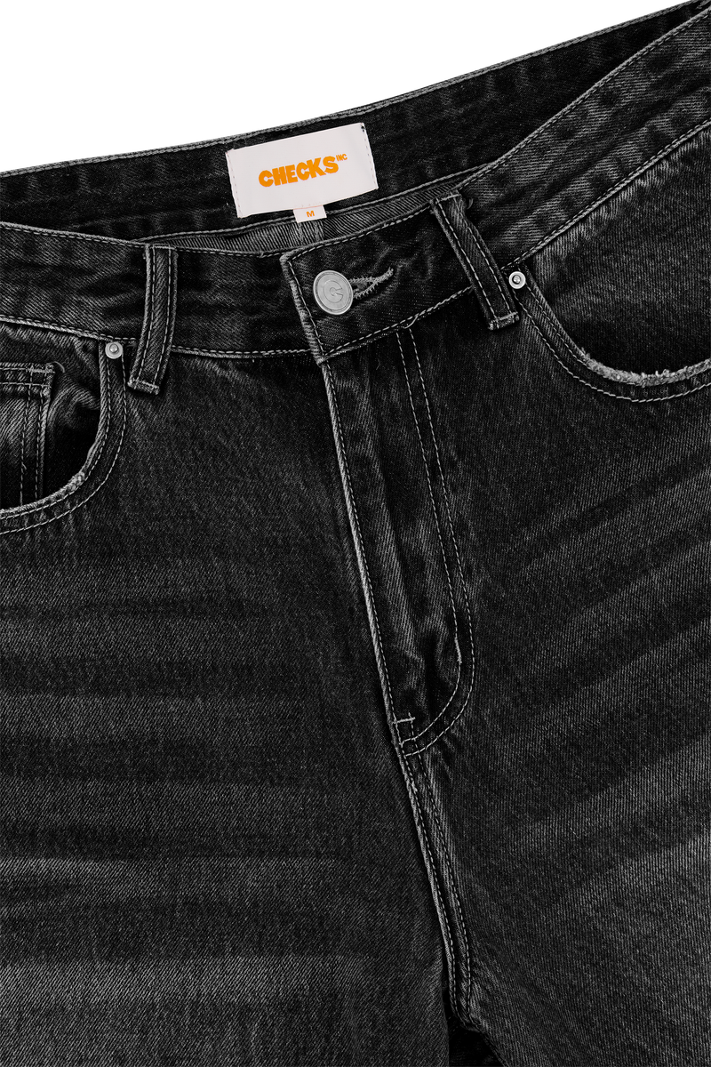 Puddle Jeans Black Wash