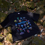 Fungi of Aotearoa Tee Black | CHECKS DOWNTOWN