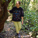 Fungi of Aotearoa Tee Black | CHECKS DOWNTOWN