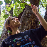 Fungi of Aotearoa Tee Black | CHECKS DOWNTOWN