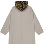 Raglan Overcoat Taupe | CHECKS DOWNTOWN
