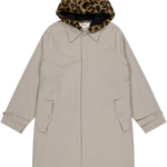 Raglan Overcoat Taupe | CHECKS DOWNTOWN
