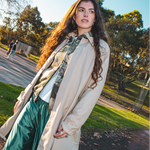 Raglan Overcoat Taupe | CHECKS DOWNTOWN