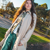 Raglan Overcoat Taupe | CHECKS DOWNTOWN