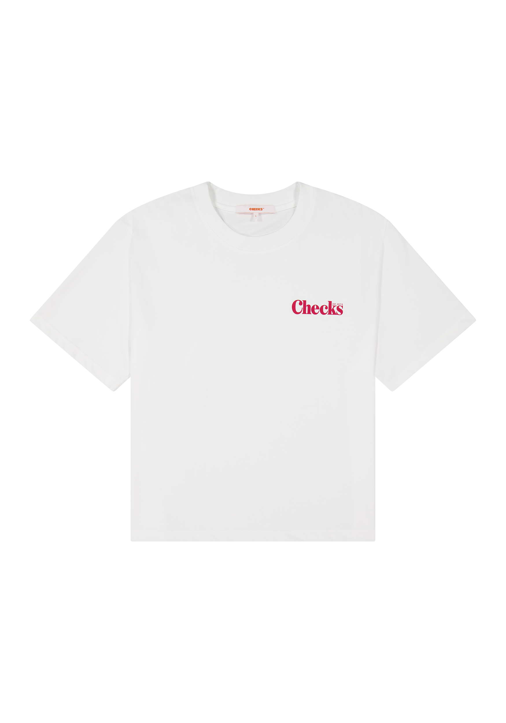 Rodeo Tee White | CHECKS DOWNTOWN