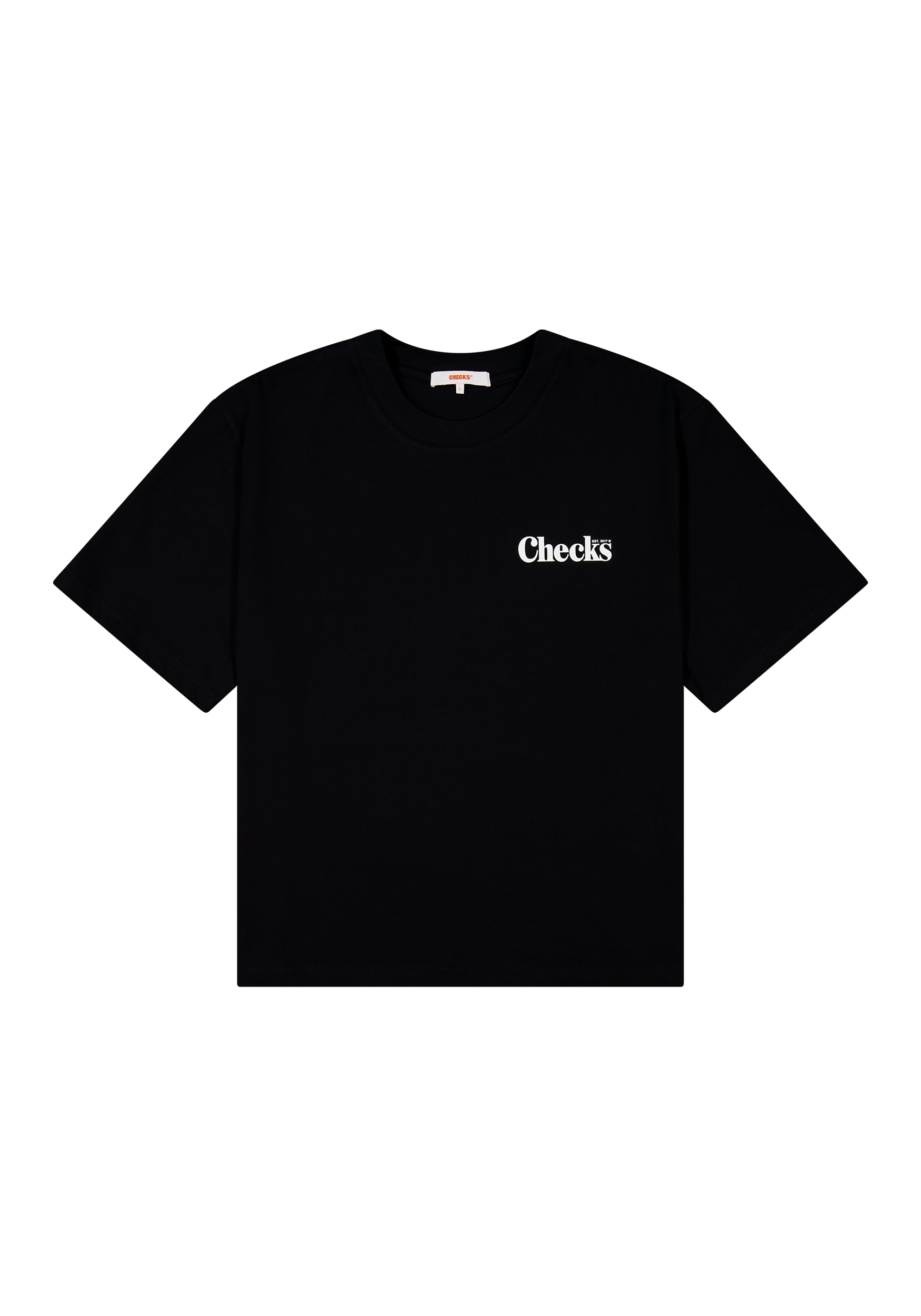 Rodeo Tee Black | CHECKS DOWNTOWN