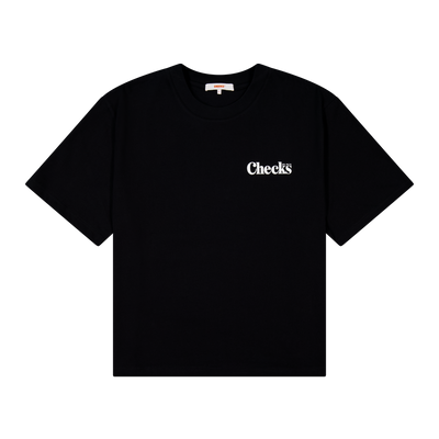 Rodeo Tee Black | CHECKS DOWNTOWN