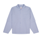 Layered Shirt Blue Stripe | CHECKS DOWNTOWN