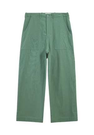 Super Baggy Fatigue Pants Olive | CHECKS DOWNTOWN