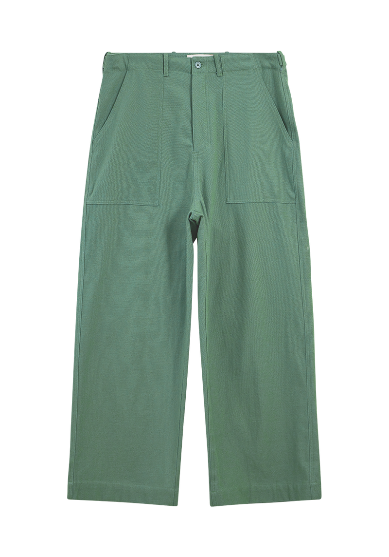 Super Baggy Fatigue Pants Olive | CHECKS DOWNTOWN