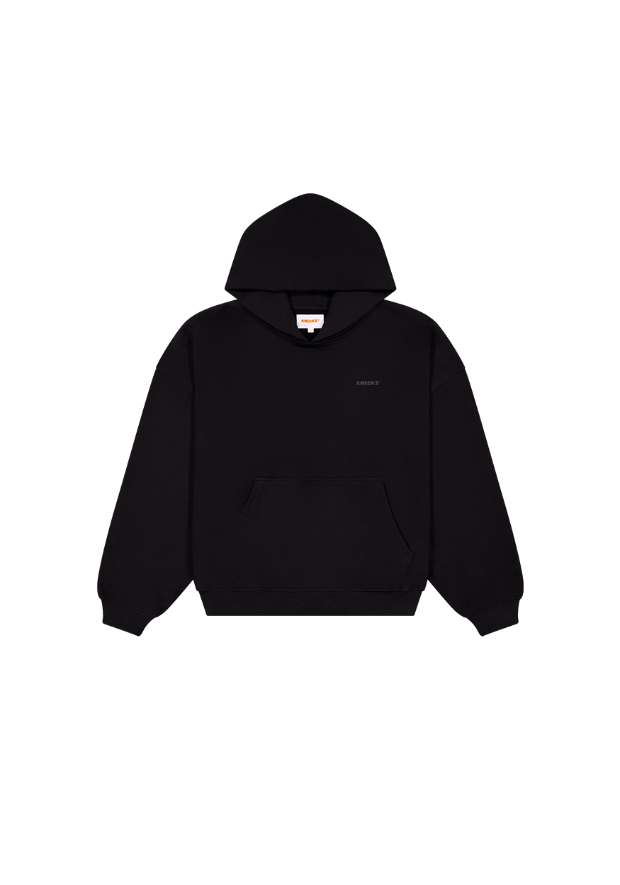 Swaddle Hoodie Black | CHECKS DOWNTOWN