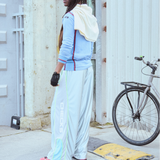 Swisha Track Pants Silver | CHECKS DOWNTOWN
