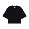 Wide Tee Black | CHECKS DOWNTOWN