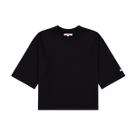Wide Tee Black | CHECKS DOWNTOWN