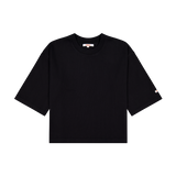 Wide Tee Black | CHECKS DOWNTOWN