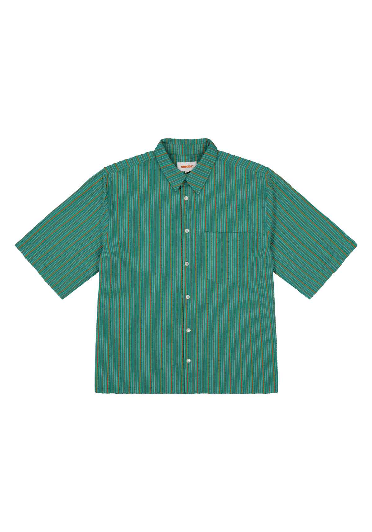 Tender Shirt Green Stripe | CHECKS DOWNTOWN