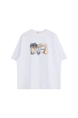 Tower T-shirt White | CHECKS DOWNTOWN