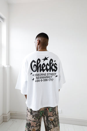 Osborne T-shirt White | CHECKS DOWNTOWN