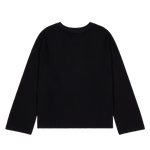 Idle Waffle Top Black | CHECKS DOWNTOWN