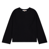 Idle Waffle Top Black | CHECKS DOWNTOWN