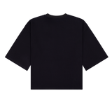 Wide Tee Black | CHECKS DOWNTOWN